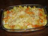 Gratin de potiron et pommes de terre