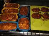 Moelleux aux pommes, noisettes et chocolat