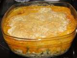 Purée de courge butternut au cabillaud