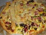 Quiche au chou romanesco