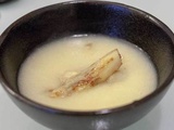 Crème d’asperges blanches au miso