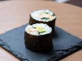 Maki sushi saumon / avocat / concombre