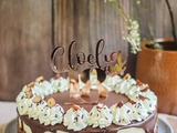 Brownille - Gâteau au chocolat et crème vanille