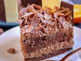 Charlemagne : gâteau chocolat et praliné
