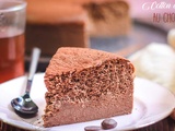 Cotton cheesecake au chocolat - avec seulement 3 ingrédients