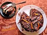 Gâteau au chocolat, ricotta et orange confite pour Pâques