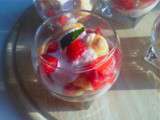 Verrine façon charlotte aux fraises – 20′ chrono