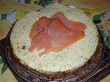 Cheesecake à l'italienne saumon et mascarpone