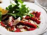 Carpaccio de boeuf