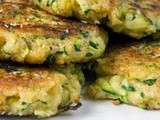 Galettes de courgettes