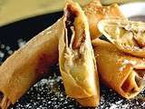 Nems bananes chocolat