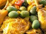 Tajine de poulet aux olives