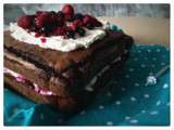 Sponge cake chocolat & fruits rouges