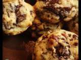 Cookies moelleux au chocolat noir et noix du Brésil