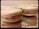 Macarons crème au beurre au chocolat
