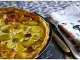 Quiche aux poireaux et lardons