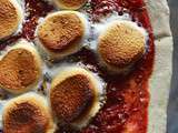 Pizza chorizo et marshmallows