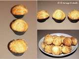 Mini muffins tomates séchées & chèvre (pour 18 petits muffins, bouchées)