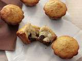 Muffin noisettes coeur nutella