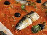 Tarte tomates thon et sardines