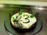 Gateau Triple mousse au Chocolat
