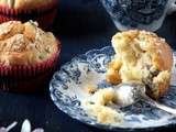 Muffins au chocolat blanc, abricot et citron par le blog By acb 4 you