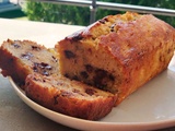 Banana bread aux pépites de chocolat