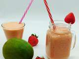 Froyo smoothie fraises mangue