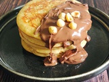 Pancakes aux noisettes (sans gluten et sans lactose)