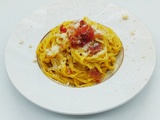 Spaghetti carbonara de Cyril Lignac
