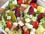 Salade Magrets de Canard, Haricots, Fromage