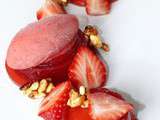 Riz au lait vanillé, rhubarbe et fraises de Claire Heitzler