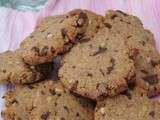 Cookies aux graines de sarrasin et fèves de cacao