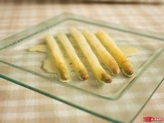 Asperges vinaigrette