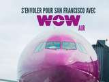 Vol Paris San Francisco avec wow Air