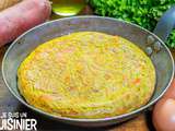 D’omelette à la patate douce façon tortilla espagnole