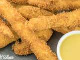 Fingers de poulet et sa sauce moutarde miel (chicken fingers)