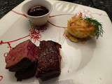 Filet de boeuf - sauce au vin rouge corsé