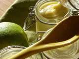 Lemon curd au citron vert