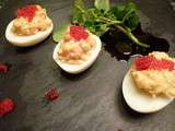 Oeufs mimosas au saumon fumé
