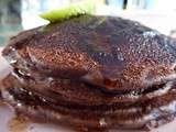 Pancakes chocolat - citron vert