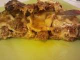 Lasagnes chèvre courgettes