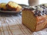 Cake à la farine semi-complète, mascarpone & orange