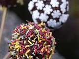 Cake pops et cake balls au chocolat