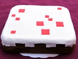 Gâteau Minecraft