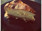 Gâteau au fromage blanc 0%, base Speculoos et Noix de Coco