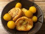 Baguette perdue aux mirabelles