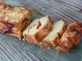Cake piquillos - fromage de brebis