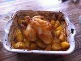 Coquelet au miel et au beurre d’orange