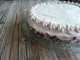 Jean Louis ‘ :Sponge cake à la cerise noire basque et chantilly chocolatée
